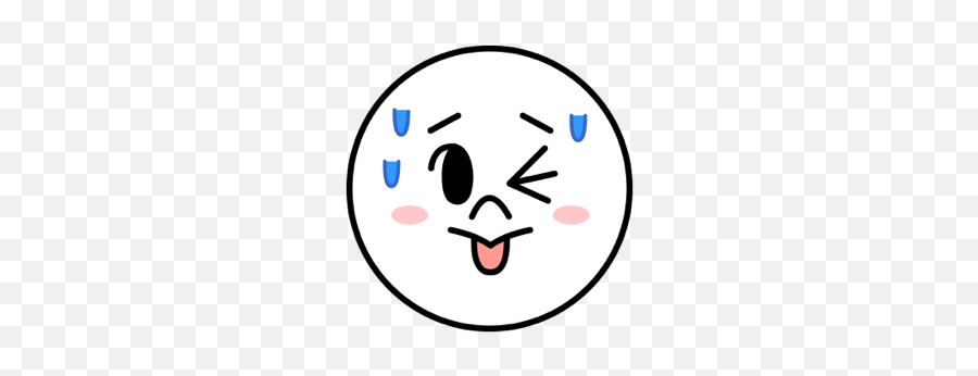 Witty - Circle Emoji,The Moon Emoji