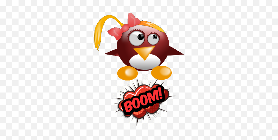 Penguin Lifemoji - Boom Super Herois Png,Boom Emoji