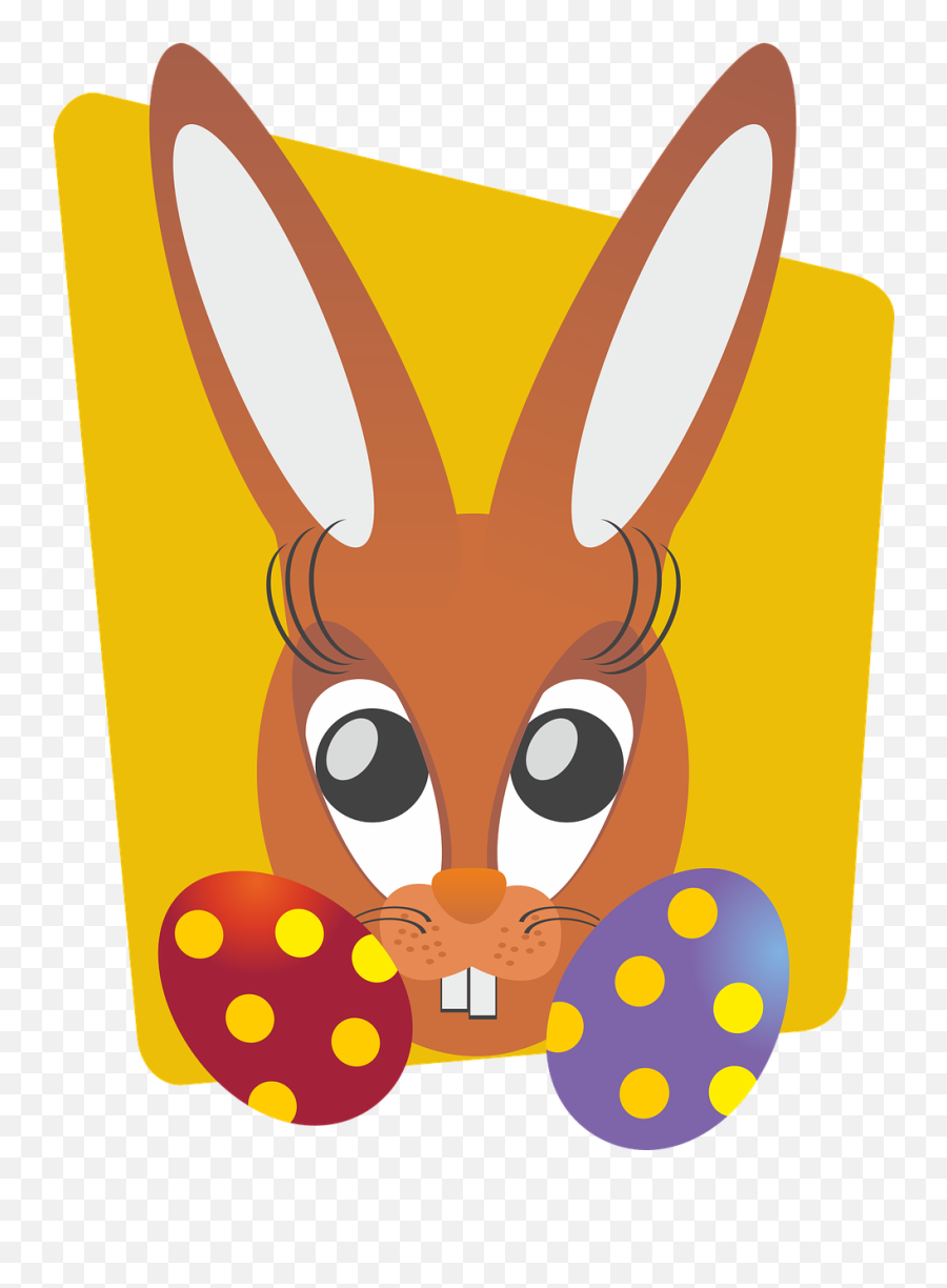 Hare Easter Bunny Easter Eggs Easter - Easter Emoji,Bunny Ears Emoji