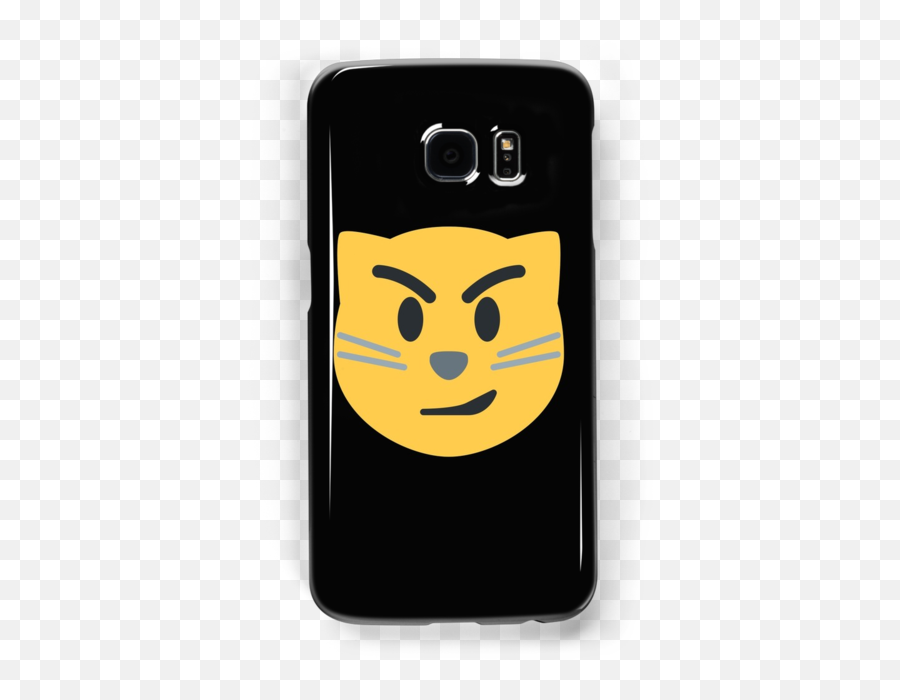 Cat Face With Wry Smile Emoji - Smartphone,Cheshire Cat Emoji