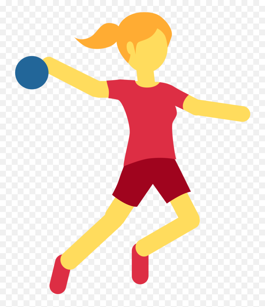 Twemoji2 1f93e - Playing Handball Emoji,Arms Up Emoji