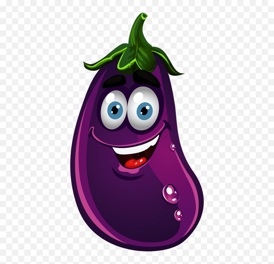 Png Eggplant Emoji Picture - Cartoon Eggplant Clipart,Emoji Eggplant