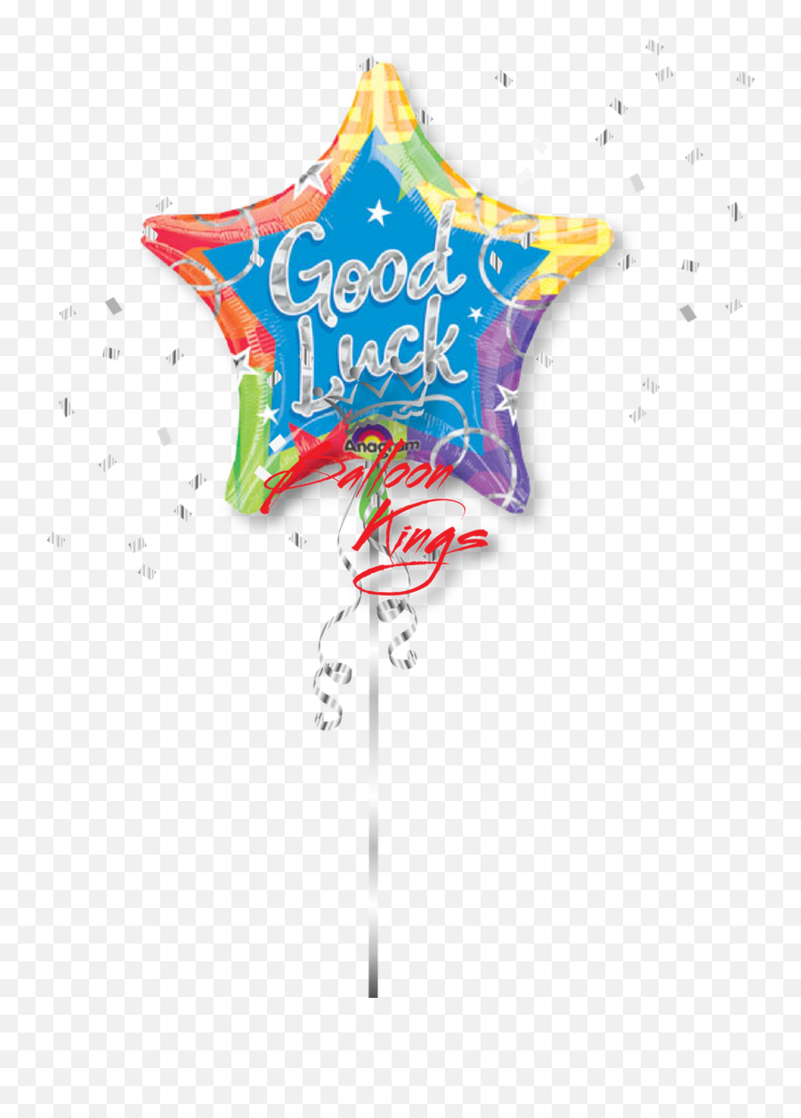 Good Luck Star - Good Luck Balloons Emoji,Empty Star Emoji