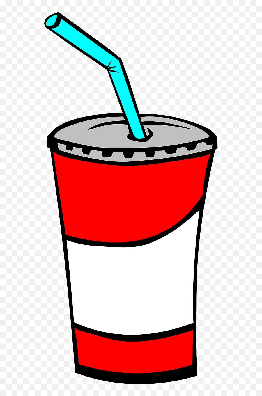 Cup Lid Straw Disposable Soft - Soda Clip Art Emoji,Emoji Tumbler Cup