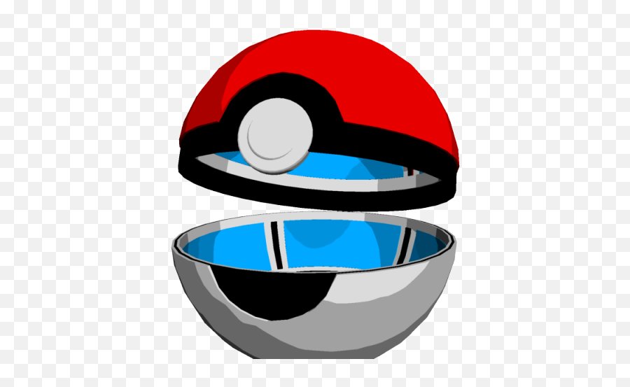 Pokeball Clipart Opened - Pokemon Ball Open Png Emoji,Pokeball Emoji