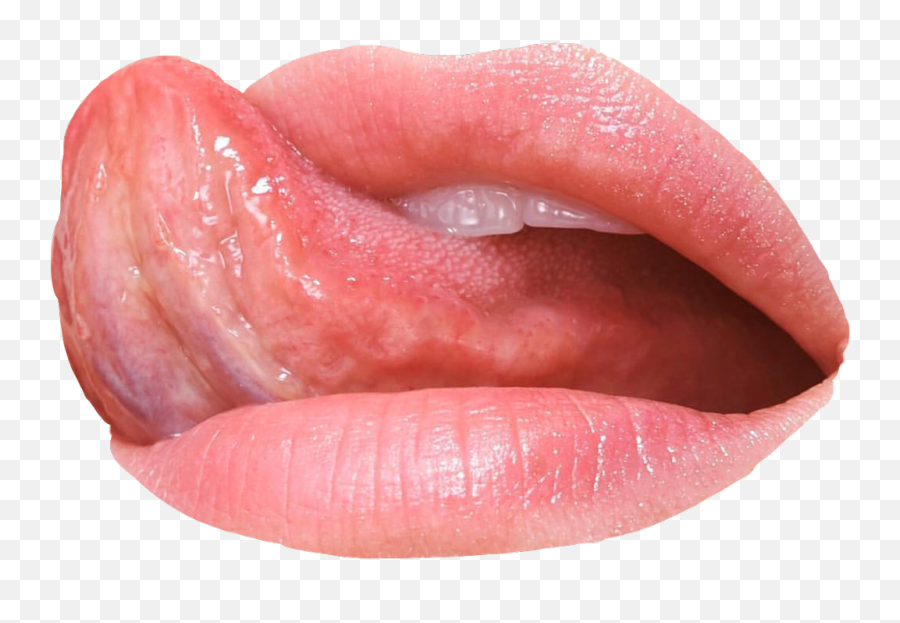 Lips Lick Mouth Teeth Khrystyana Licker Tongue Freetoe - Lick Tongue Emoji,Lick Emoji