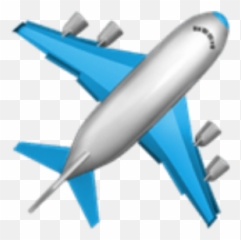 Air Airplane Airplanes Emoji Iphone Imoji Apple Applemo - Airplane Emoji Transparent Background,Plane Emoji