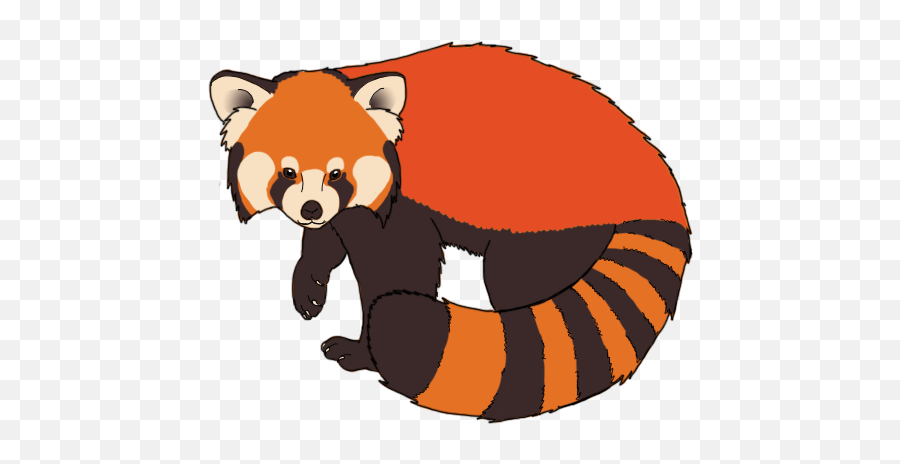 Png Red - Red Panda Clipart Emoji,Tanuki Emoji