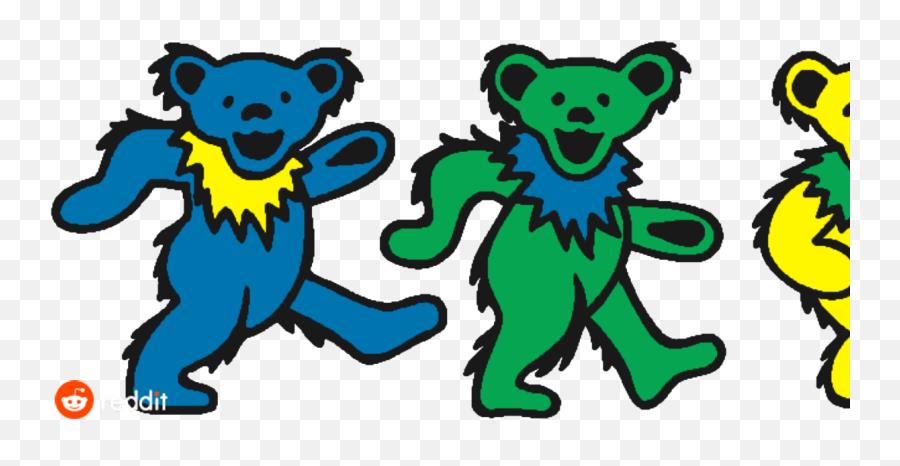 Grateful Dead Bears Png Free Grateful Dead Bears - Dancing Bears Grateful Dead Emoji,Grateful Dead Emoji