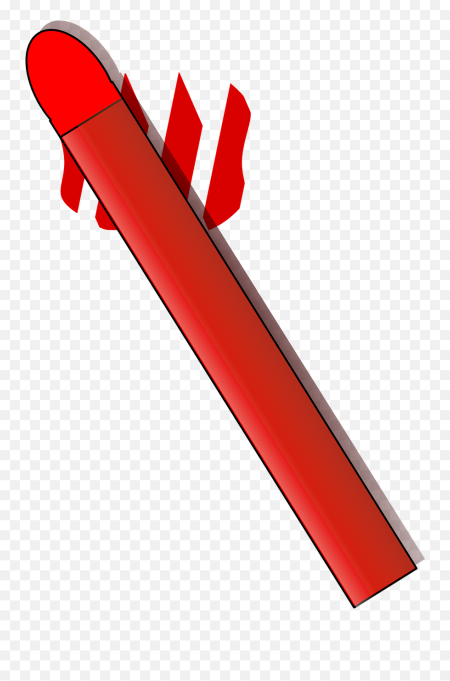 Crayon Red Color Drawing Design - Crayon Rojo Emoji,Red Crayon Emoji