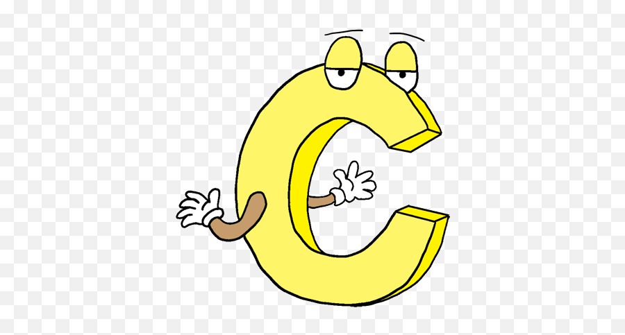 Letter C Clipart Png - Letter C Clipart Gif Emoji,Eek Emoji