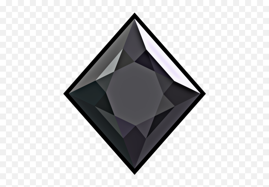 Black Diamond Crystal Gems Stone Jewel - Steven Universe Black Diamond Gemstone Emoji,Black Diamond Emoji