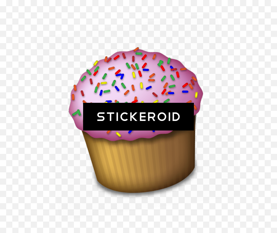 Cupcake Emoji - Muffin Emoji,Emoji Cupcake