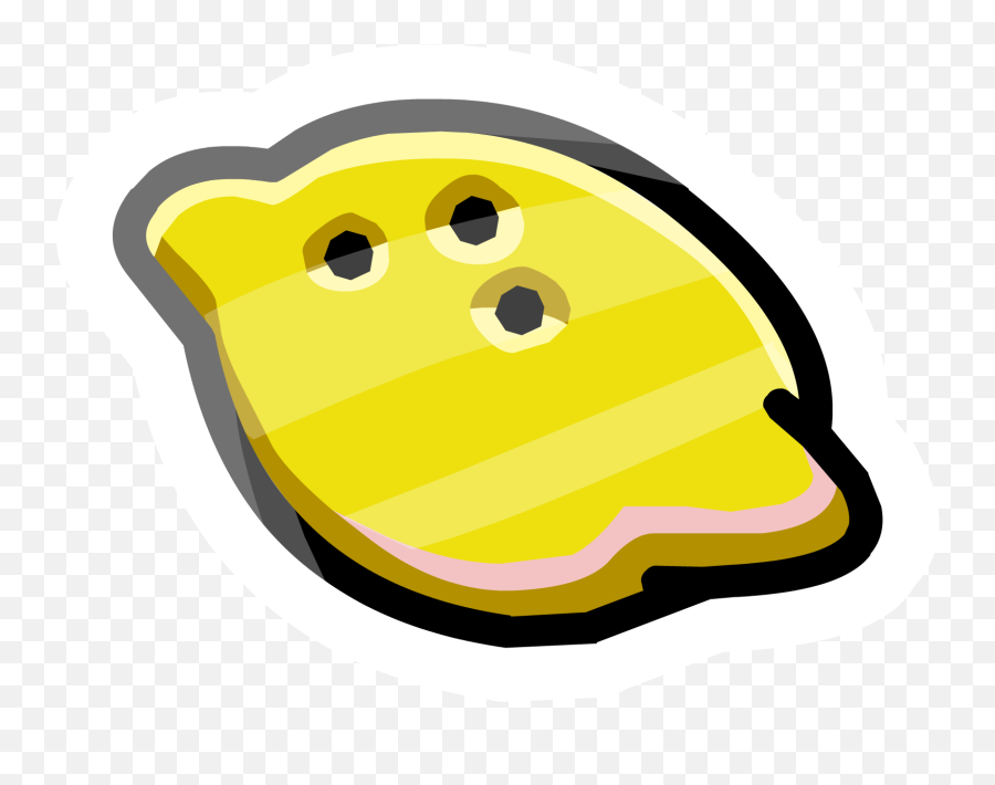 Lemon Pin - Club Penguin Lemon Clipart Full Size Clipart Club Penguin Lemon Emoji,Lemonade Emoji