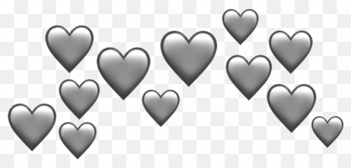 Pin by Lara Mercedes ater on tik tok 2020 Heart emoji - Aesthetic Grey Emojis