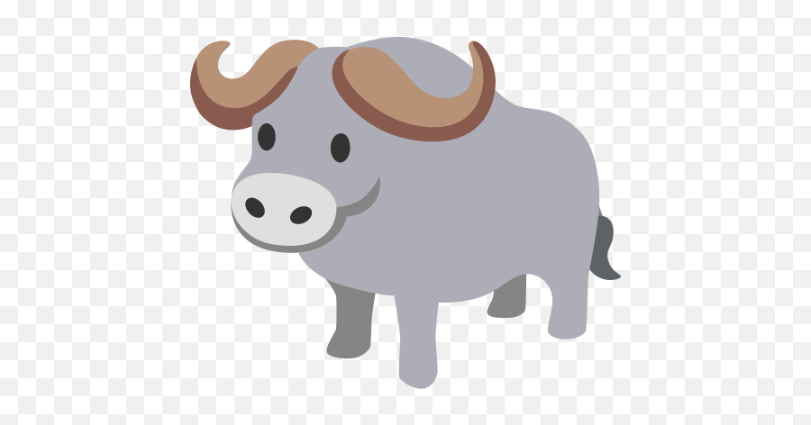 Water Buffalo Emoji - Buffalo Emoji,Buffalo Emoji