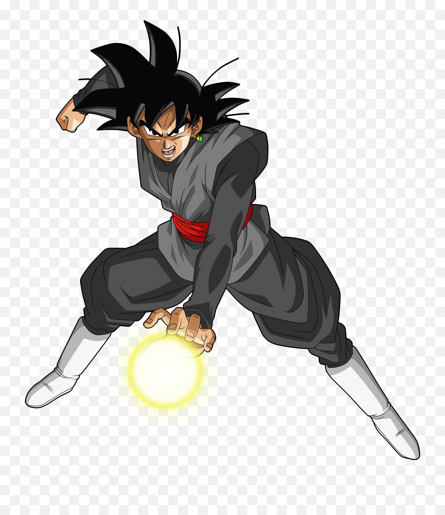Goku Black Ki Blast Renderpng - Renders Aiktry Goku Black Logo Dragon Ball Emoji,Tennis Ball Emoji