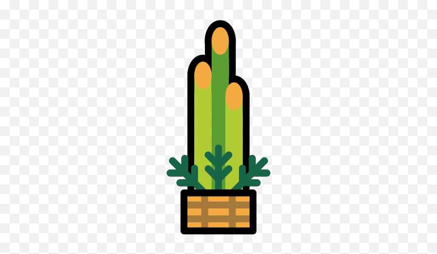 Pine Decoration Emoji - Emoji Bambou,Bamboo Emoji