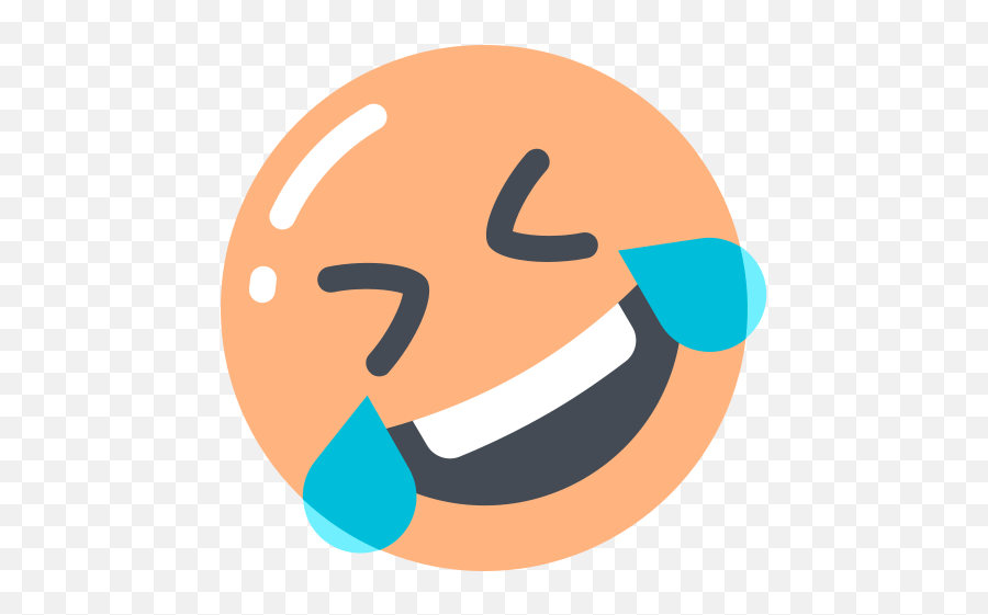 Rolling Floor Emoji Free Icon Of E Face - Happy,Rolling Emoji