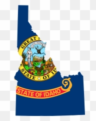 Flag - Idaho And Map Emoji