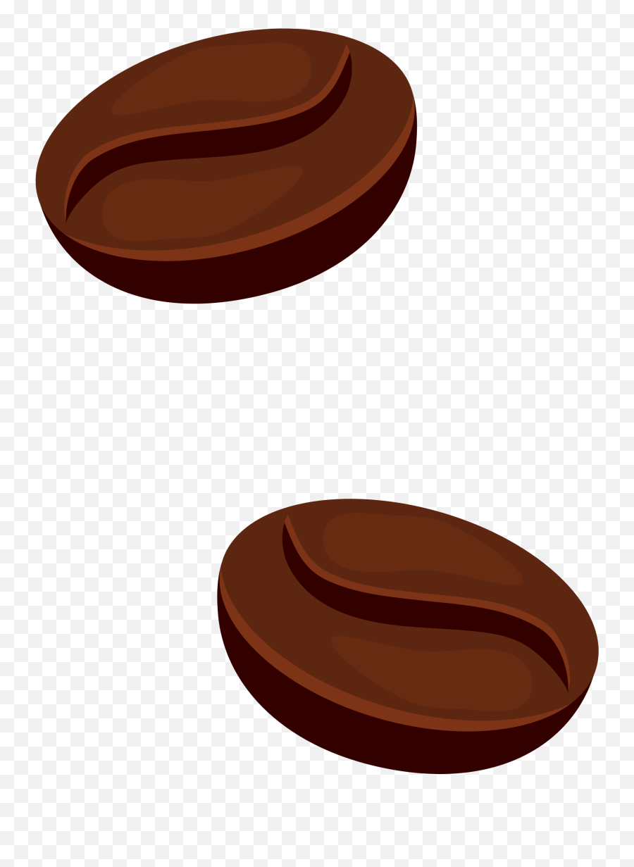 Free Transparent Coffee Beans Download - Coffee Bean Vector Png Emoji,Coffee Bean Emoji