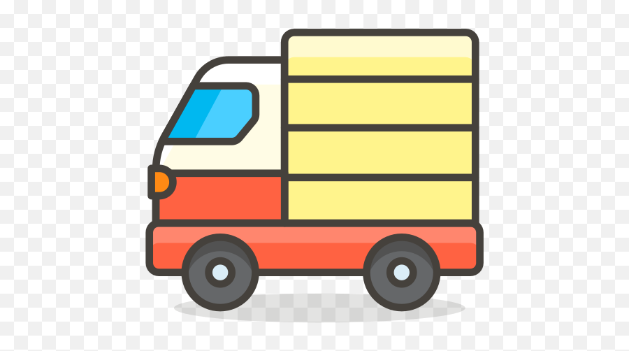 Delivery Truck Free Icon Of 780 Free Vector Emoji - Truck Emoji Png,Truck Emoji