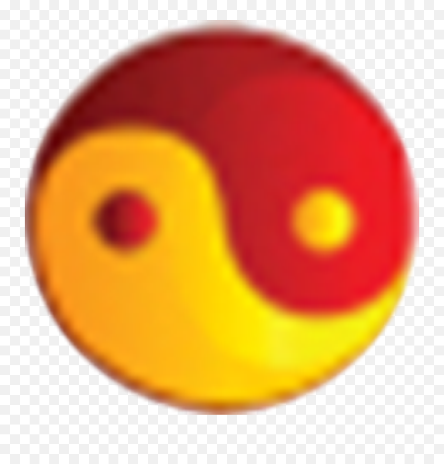 Yin Yang Bullet Png Lrg 2 - Circle Emoji,Yin Yang Emoticon