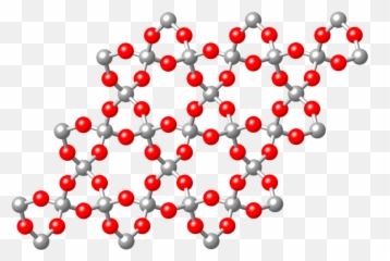 Beta - Silicon Dioxide Ball And Stick Model Emoji