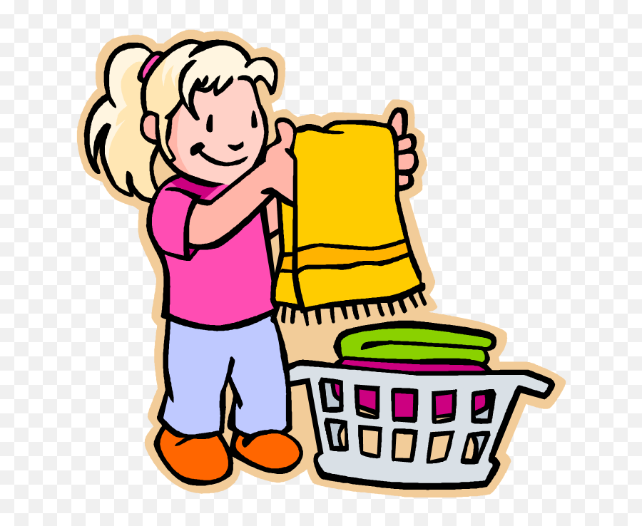Free Laundry Clipart Clip Art Image Of - Laundry Clipart Emoji,Laundry Emoji