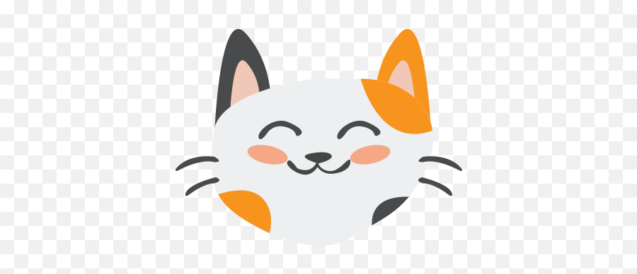 Face Cats Emoji For Imessage - Cartoon,Twitter Cat Emoji