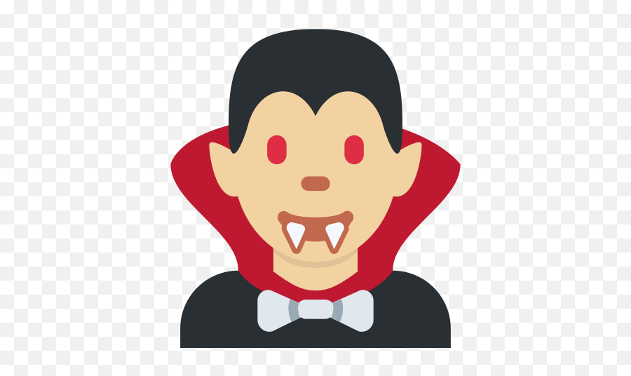 Emoji With Medium - Vampire Emote,X Light Emoji