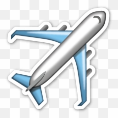 Airplane - Airplane Emoji Png,Plane Emoji