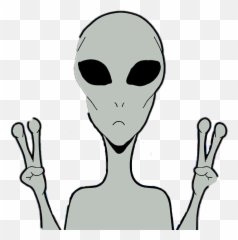 Tumblr Alien Drawing At Paintingvalley - Design Emoji