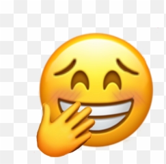 oops emoji mixemoji blushing hehe emojimix - Emoji Png Big Smile