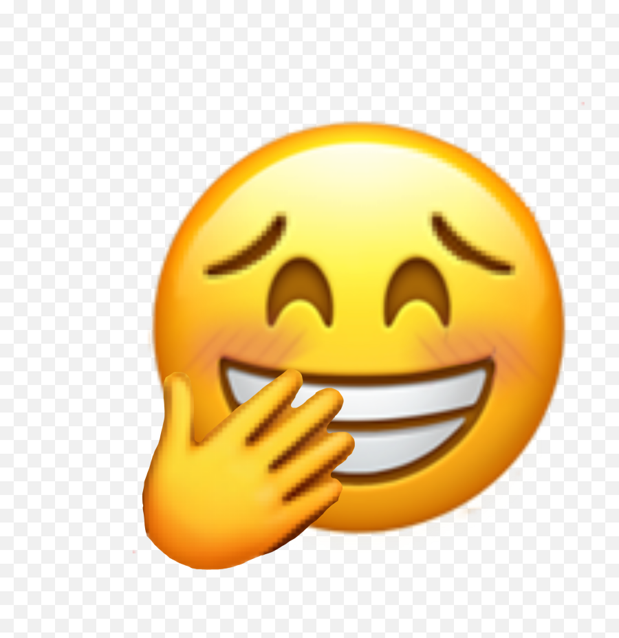 Oops Emoji Mixemoji Blushing Hehe Emojimix - Emoji Png Big Smile,Blushing Face Emoji