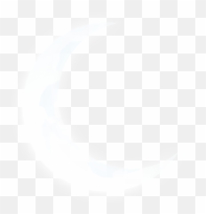 Download Angle Pattern Moon Black Outer White Glow Clipart - Glowing Crescent Png Emoji