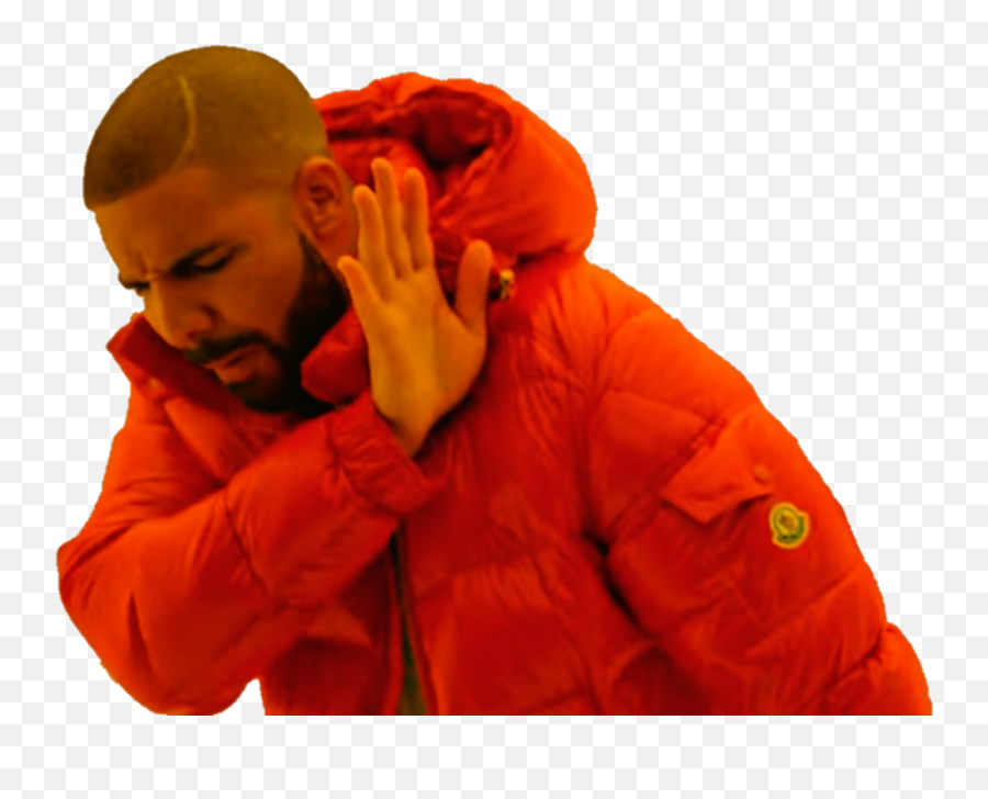 Drake Meme Refuse Hotlinebling - Drake Hotline Bling Emoji,Hotline Bling Emoji