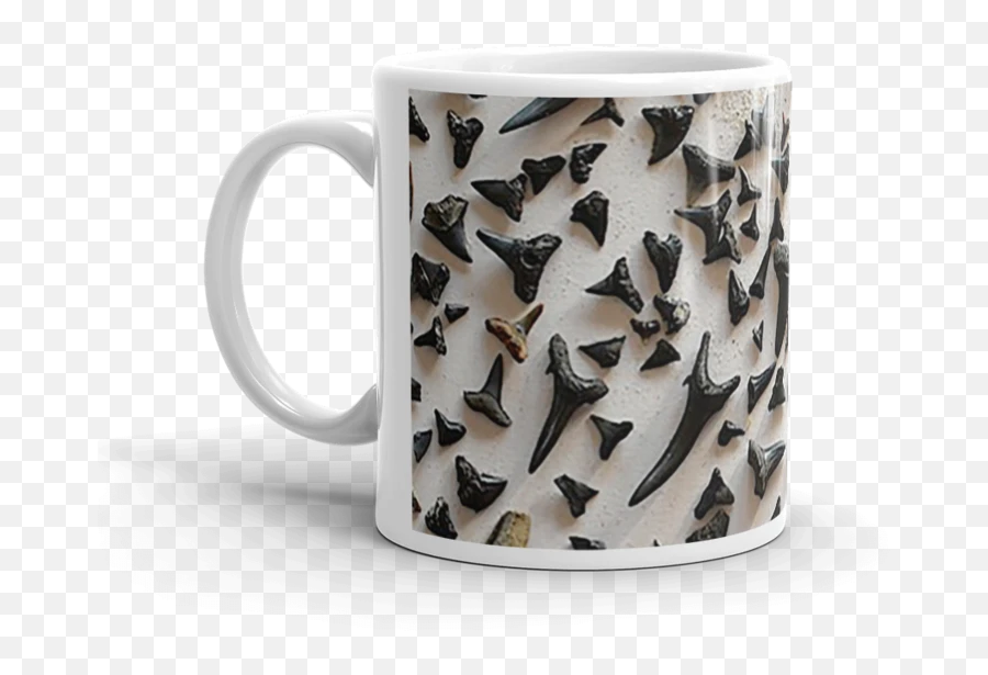 Shark Teeth Mug - Coffee Cup Emoji,Shaka Brah Emoji