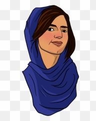 Download I Am Your Average American - Muslim Woman And Wear Avarage Girl Emoji