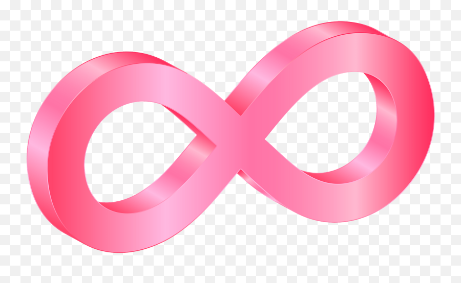 Pink Infinity Symbol Transparent Png - Infinity Symbol Emoji,Infinity Symbol Emoji