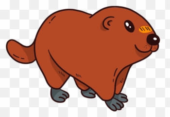 Cute Ground Hog Marmot Fur Muzzle Tail - Animal Figure Emoji,Groundhog Emoji