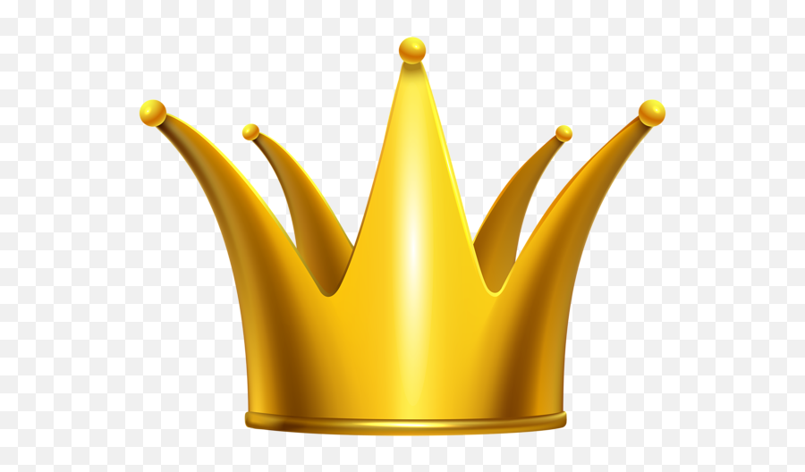 Golden Crown Clip Art Png Image - Gold Crown Clipart Png Emoji,Princess Crown Emoji