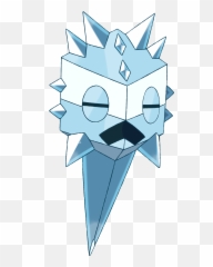 Icicle Clipart Single Icicle Single - Darkandwindie Fakemon Emoji,Icicle Emoji