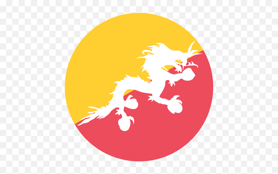Flag Of Bhutan Emoji For Facebook Email Sms - Country Has This Unique Flag,Emojione