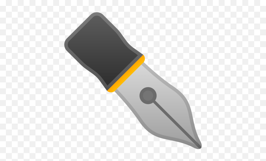 Black Nib Emoji Meaning With Pictures - Pen Icon Emoji,Pen Emoji