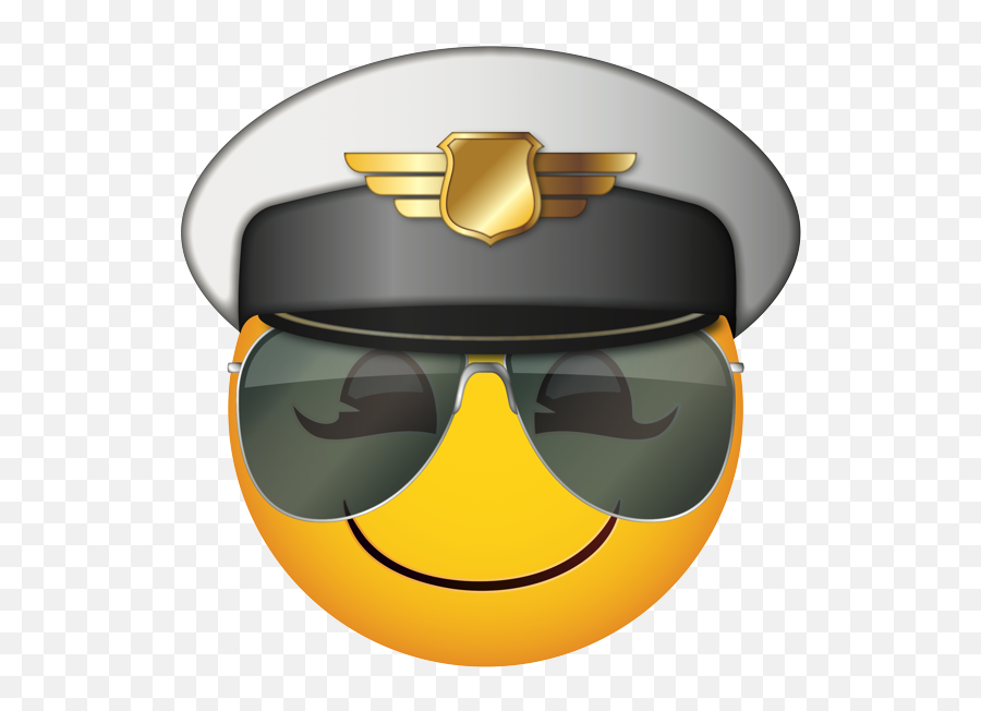 Emoji - Smiley,Pilot Emoji