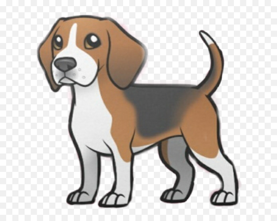 Beagle Dog Doggy - Staffordshire Bull Terrier Cartoon Emoji,Beagle Emoji
