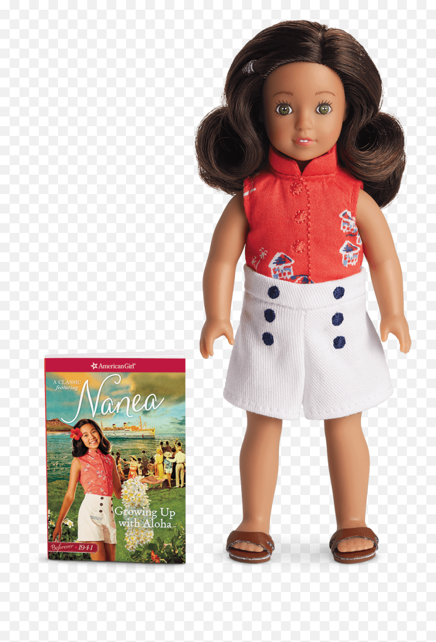 American Girl Doll Transparent Png - Nanea American Girl Doll Emoji,American Girl Emoji