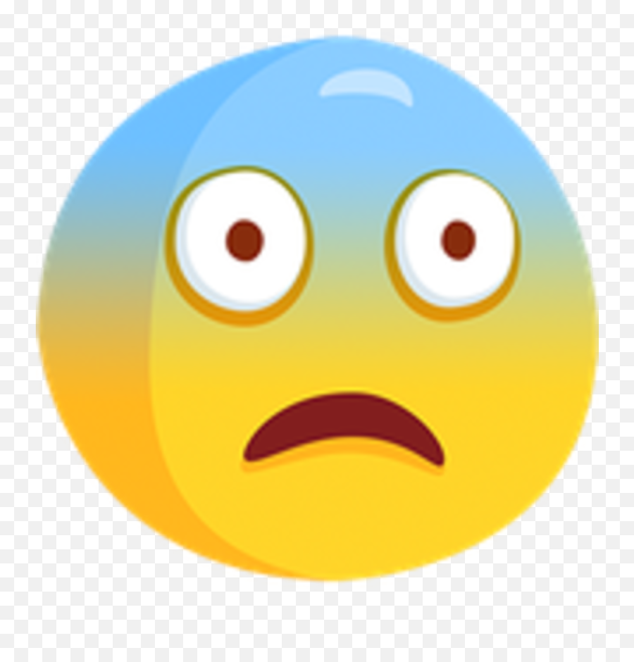 Scary Emoji Png - Natatakot Emoji,Scared Face Emoji