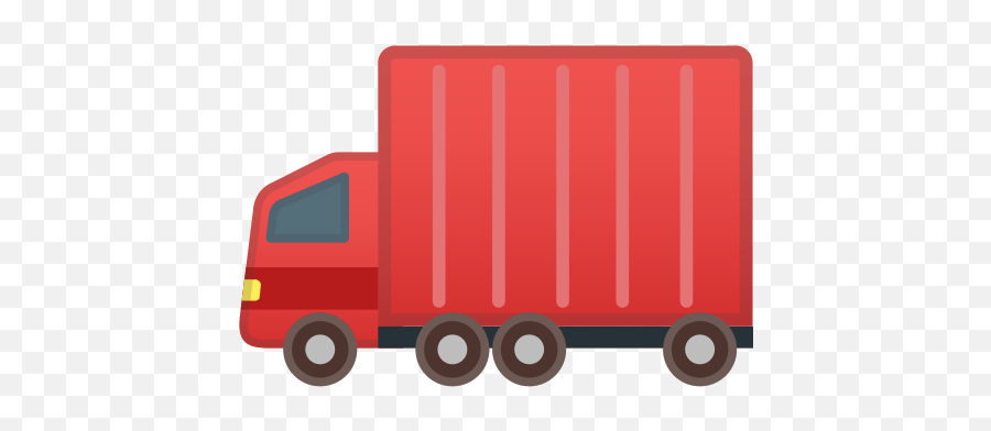 Articulated Lorry Emoji Meaning With Pictures - Icon Lorry Png Red,Truck Emoji